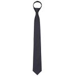 AUSKY Pre-Tied Adjustable Skinny Necktie for Men