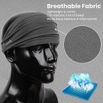 Men's Moisture-Wicking Wide Headband for Sports