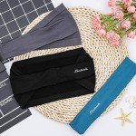 Men's Moisture-Wicking Wide Headband for Sports