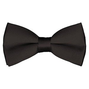 Men's Adjustable Satin Tuxedo Bowtie in Various Colors