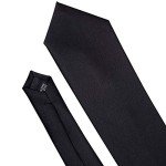 Barry.Wang Men's Silk Tie Set with Cufflinks