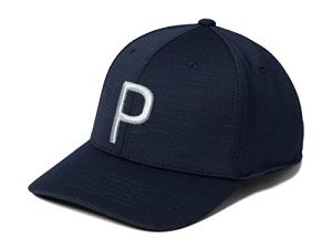 Puma Golf Men's P Cap - Navy Blazer/Ash Gray
