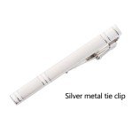 Barry.Wang Burgundy Stripe Silk Tie and Accessories Set