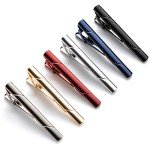 Men's 6-Piece Tie Clip Set for Neckties