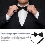 Adjustable Mens Suspenders and Bow Tie Set