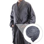 Soft Flannel Robe Tie for Men and Women