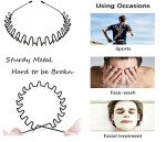 Men's Spiral Hair Bands - 8 Pcs Set