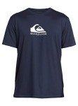 Quiksilver Men's Navy Rash Guard Shirt, UPF 50