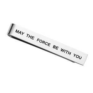 Star Wars "May The Force Be" Tie Clip