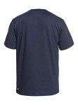 Quiksilver Men's Navy Rash Guard Shirt, UPF 50
