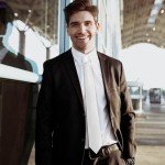 Junmaxroad Solid Black Formal Tie for Men