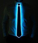 LED Light Up Tie for Men - Black