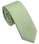Slim Sage Green Skinny Tie for Men