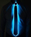 LED Light Up Tie for Men - Black