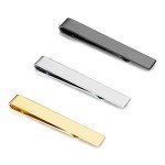 Men's Tie Clip Set - 3 Stylish Colors