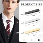 Men's Tie Clip Set - 3 Stylish Colors