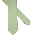 Slim Sage Green Skinny Tie for Men