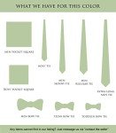 Slim Sage Green Skinny Tie for Men