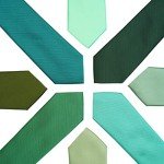 Slim Sage Green Skinny Tie for Men