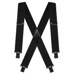 Men's Heavy Duty 2" Suspenders with Strong Clips