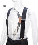 Heavy Duty 2-Inch Elastic Men’s Suspenders