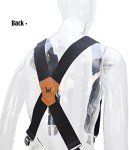 Heavy Duty 2-Inch Elastic Men’s Suspenders