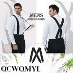Men's Heavy Duty 2" Suspenders with Strong Clips