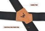 Heavy Duty 2-Inch Elastic Men’s Suspenders