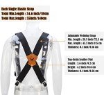 Heavy Duty 2-Inch Elastic Men’s Suspenders