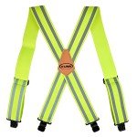 High Visibility Reflective Work Suspenders for Men
