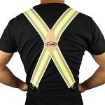 High Visibility Reflective Work Suspenders for Men