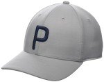 Puma Golf Men's P Cap - Ash Gray/Navy