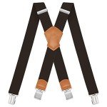 Adjustable X-Back Heavy Duty Suspenders for Men