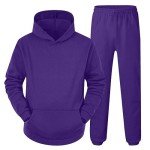 Men’s Short Set: Black & Purple Sport Coat Outfit
