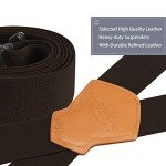 Adjustable X-Back Heavy Duty Suspenders for Men