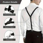 Adjustable Slim Clip-On Braces Suspenders for Men