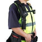 Men's Padded Tool Belt Suspenders for Big & Tall