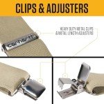 Carhartt Men's Utility Suspenders - Black One Size