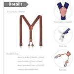 Adjustable Y-Back Suspenders for Men and Boys