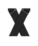 AYOSUSH Heavy Duty Black Suspenders for Men