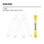 Carhartt Men's Utility Suspenders - Black One Size