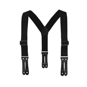 Welch Men's Black 2-Inch Work Suspenders
