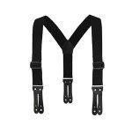 Welch Men's Black 2-Inch Work Suspenders