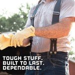 Welch Men's Black 2-Inch Work Suspenders