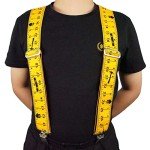 KUNN Men's 2-Inch Elastic Suspenders with Heavy Clips
