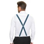 Men's Adjustable Suspenders for Jeans and Work