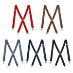 Men's Adjustable Suspenders for Jeans and Work