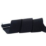 Men's Heavy Duty Adjustable X-Back Suspenders - Black