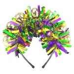 Mardi Gras Disco Ball Headband for Women