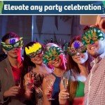 Bulk Mardi Gras Masks Pack – 50 Festive Masks